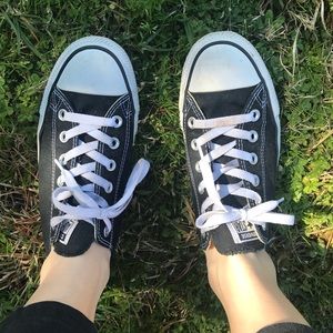 Black Low Top Converse